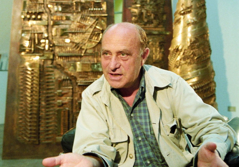 ￼アルナルド　ポモドーロ　　陶器　皿　イタリア作家　現代アート アルテ」絵皿 大 25cm【T.Liana 2021ART】 - ポーランド陶器